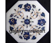 Marble inlay  tile oct  7" TP-706